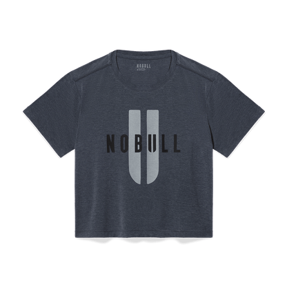 Women's Charcoal Heather NOBULL U Boxy Tee