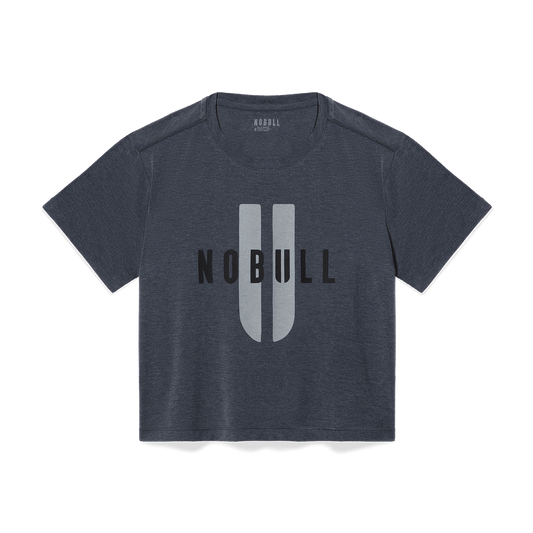 Women's Charcoal Heather NOBULL U Boxy Tee