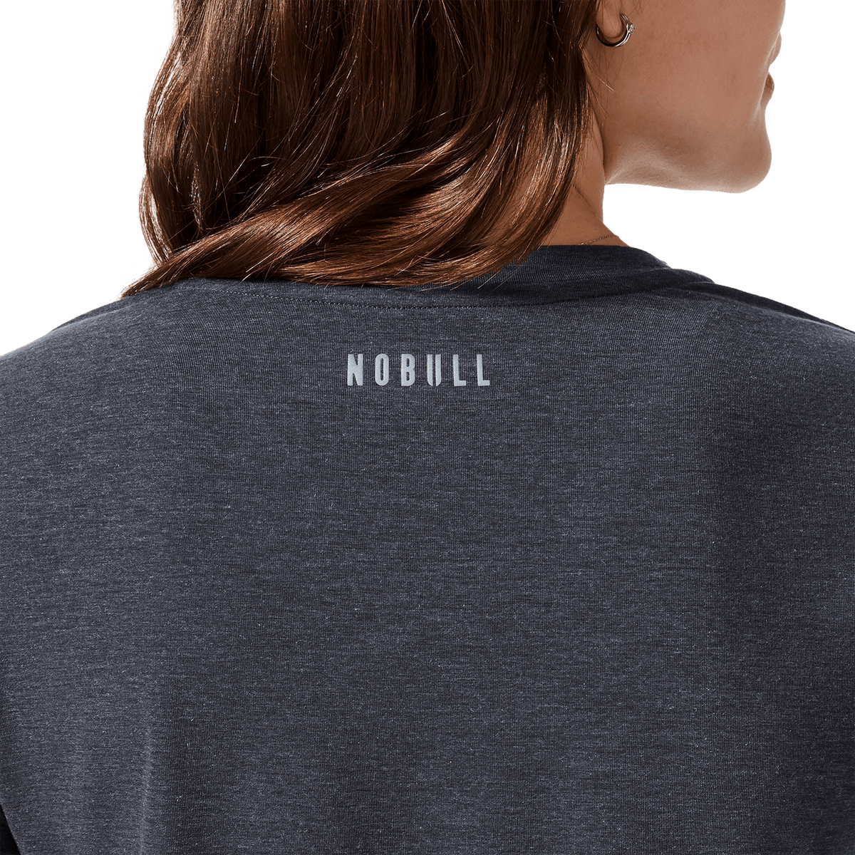 Women's Charcoal Heather NOBULL U Boxy Tee
