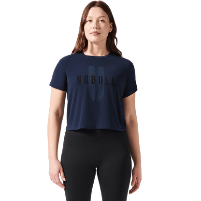 Women's Night Navy NOBULL U Boxy Tee
