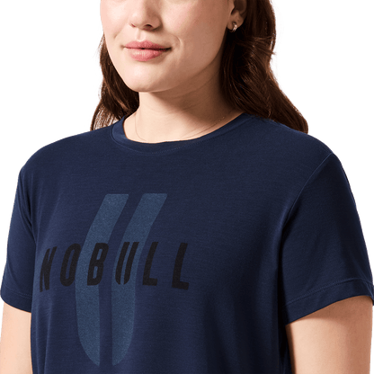 Women's Night Navy NOBULL U Boxy Tee
