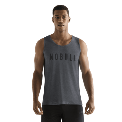 Men's Charcoal Heather NOBULL Tank Top