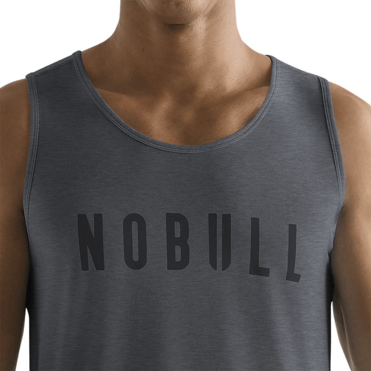 Men's Charcoal Heather NOBULL Tank Top