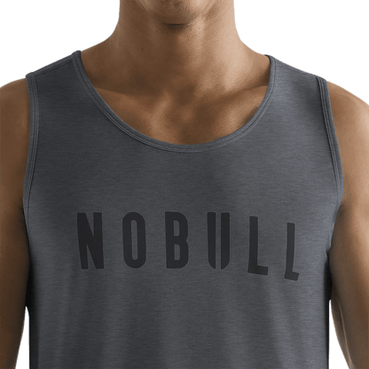Men's Charcoal Heather NOBULL Tank Top